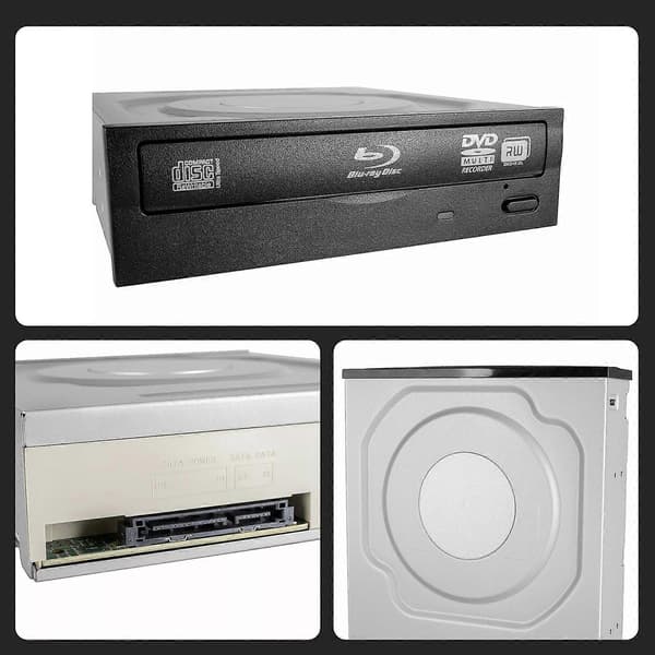【BQ】Intern SATA Blu-ray BD 3D 6X Combo-afspiller læser DVD-brænder pc-drev til stationær computer
