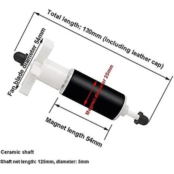 Starlight-lay Z Spa Hot Tub Pumpun siipipyörä/roottori E02 Fix, (130mm) style 5