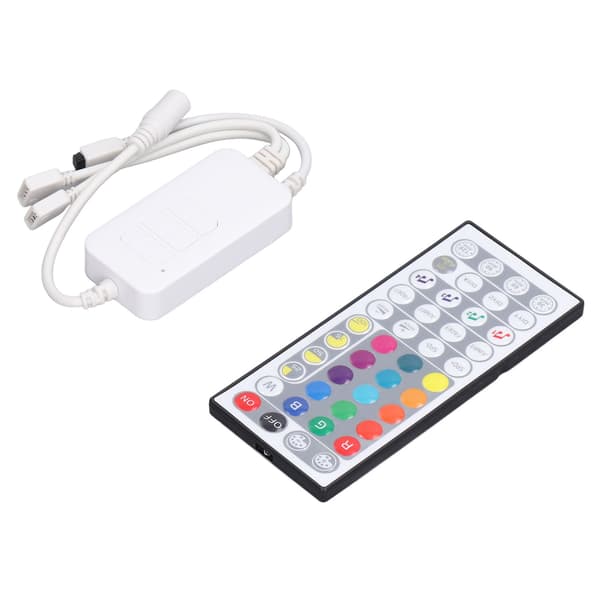 44 Key RGB WIFI LED Strip Lys Controller Dual Mode Timing Funktion 3 Knapper DC5V til 24V