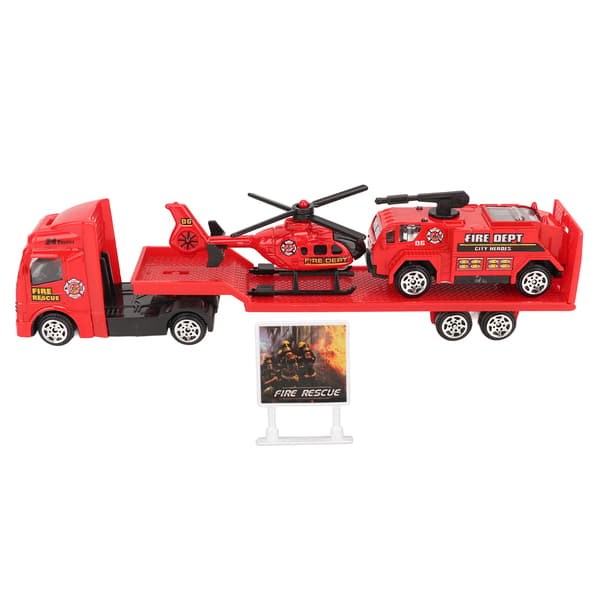 4 kpl:n sarja 1: 64 Alloy Engineering Car Vehicle Playset Set Simulation Construction Trailer Type D