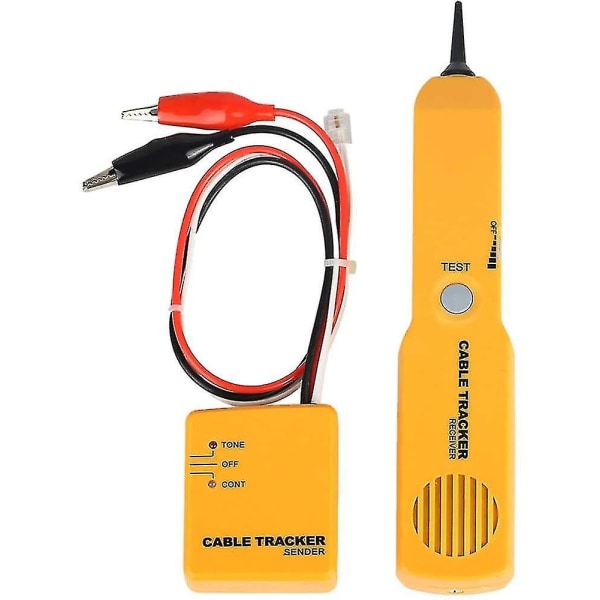 Kredsløbstester, Wire Tracer & Tone Generator, Netværkskabeltester Find og lokaliser ledninger og kabler, test kredsløbskontinuitet