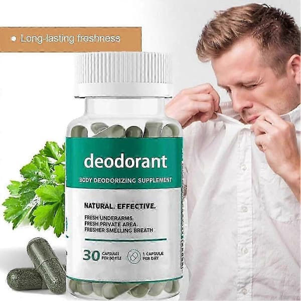 【BQ】Intern kroppsdeodorant klorofyllkapsler Kroppsdeodoriserende supplement