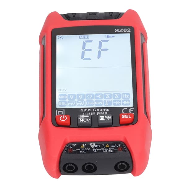 Digitalt Multimeter Auto Område LCD Baggrundsbelyst NCV Spændingsstrøm Tester Diode Kondensator