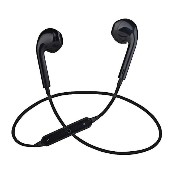 Sport Trådlöst Bluetooth headset för Android Ios Mobiltelefon Bil Trådlöst Bluetooth -hörlurar Ears white