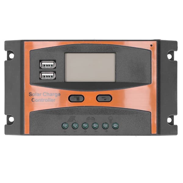 12V/24V Solar Charge Controller IP32 Vandtæt Højeffektiv PWM Solar Power Controller 60A