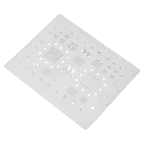 A12 CPU BGA Reballing Stencil Mal Rustfritt Stål IC Chip Tinnplanting