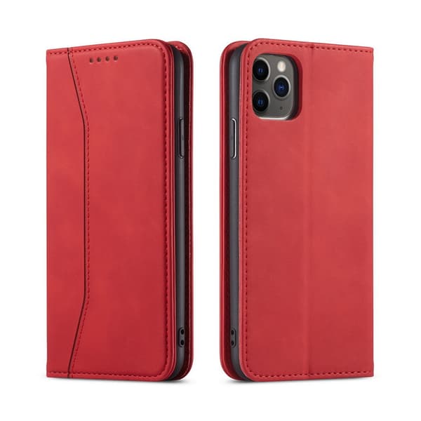 【BQ】iPhone 17 Flip Plånboksfodral | Affärsläderfodral röd iPhone 17 Pro Max röd red red iphone 17 Pro max