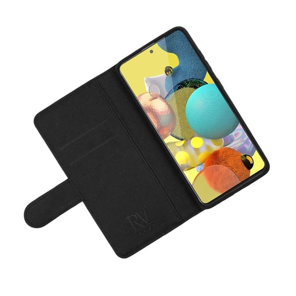 【BQ】RV Magnetisk Pung Etui Samsung A52s - Sort 110