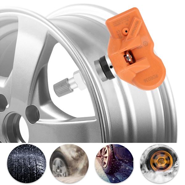 TPMS 36236798726 Dekktrykkovervåkingssensor for bil Kompatibel med E88 E82 E90
