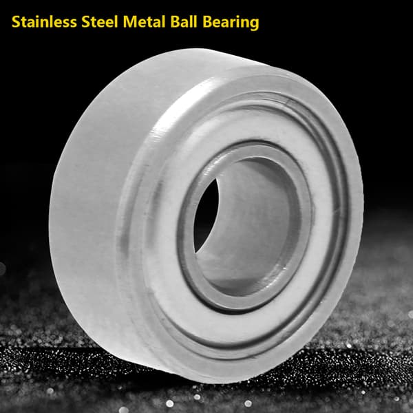 10 stk. MR104ZZ 4x10x4mm Kulelager i rustfritt stål
