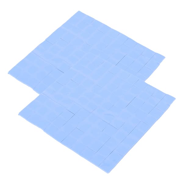 2 stk. Termisk Silikone Køleplade CPU Køling Ledende Køler 100x100x1mm
