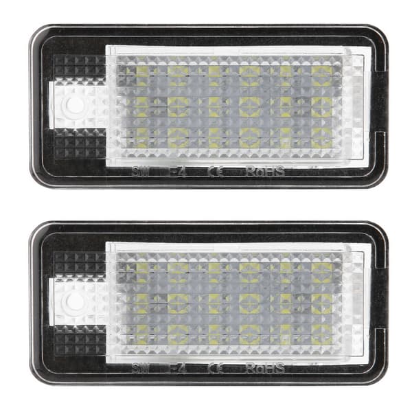 2 stk. 3W 12V LED-skiltlys for Audi A3