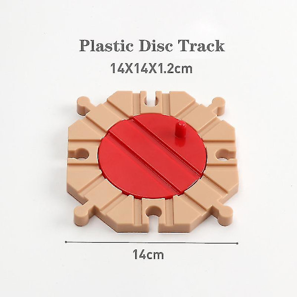 Hhcx-all Kinds Wooden Railway Train Track Accessories Beech Wooden Tracks Set Bridge Building Toys Parts Fit Biro Train Toy New WJ-JM-12-69