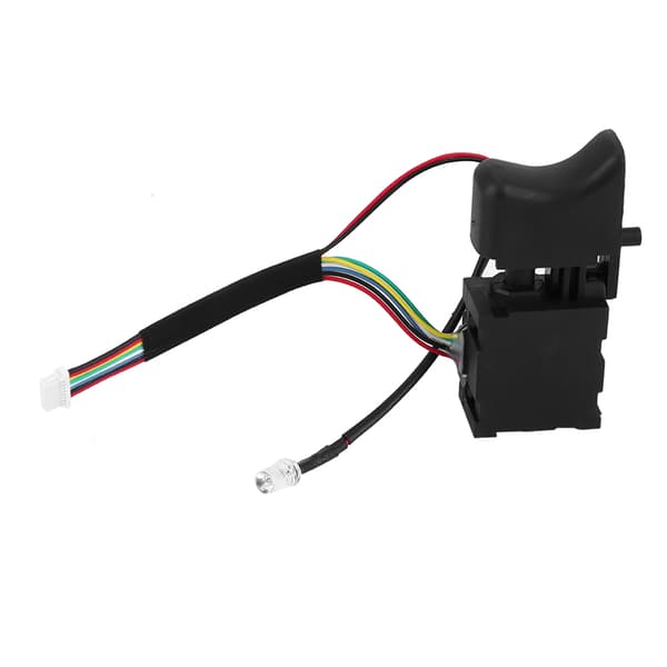 Svart Justerbar Hastighet CW/CCW Elektrisk Borr Trigger Switch Passform