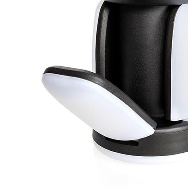 Solar LED Camping Lantern USB Oppladbart Batteri Sammenleggbar Nødlampe med Krok