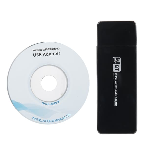 Langaton Dual-Band Bluetooth 4.1 AC -verkkokortti - 1200M