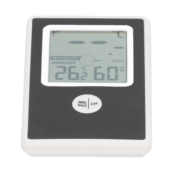 Elektronisk Termohygrometer Digital Hygrometer Termometer til Indendørs og Udendørs Hjem
