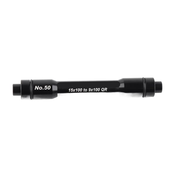 15 mm gennemgående akseladapter til 9 mm Quick Release gaffel 100 mm forhjul sort