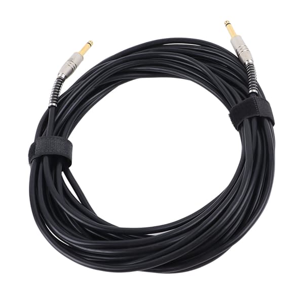 6,35 mm Instrumentkabel Brusreducering Ljudenhet Elgitarr Bas Högtalarkabel