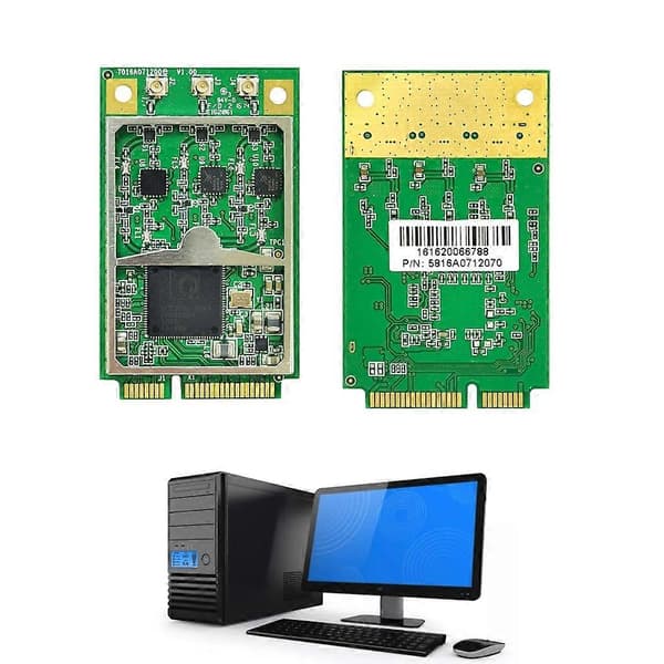 QCA9880 Dual-band WIFI-kort Mini PCIE WiFi Trådløs Netværksadapterstik