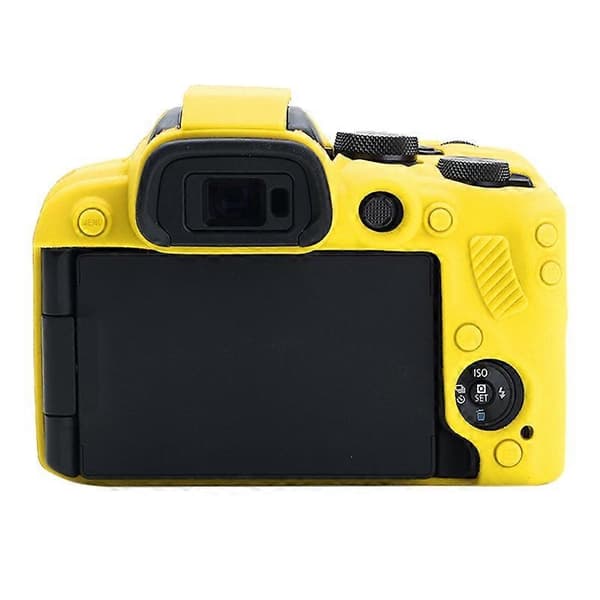 【BQ】Canon EOS R10 pehmeä silikonisuojakotelo Yellow