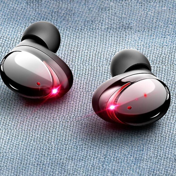 -t8 Bluetooth 5.1 9d Stereo Trådløs øretelefon Støyreduksjon Ipx7 vanntett berøringsskjermhodesett