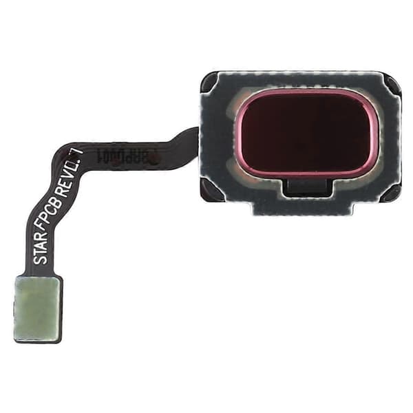 【BQ】(Ny) Kompatibel med Galaxy S9 / S9+ Fingeraftrykssensor Flexkabel Red