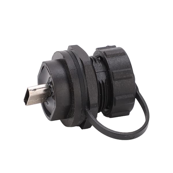 Vedenpitävä USB-liitin IP68 MICRO USB Naaraspuolinen emolevyn takapistorasia E10MCBFFF