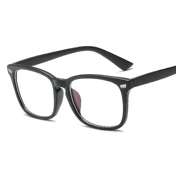 Anti Blue Light Computer Eye Glasses Frame Transparent Yellow