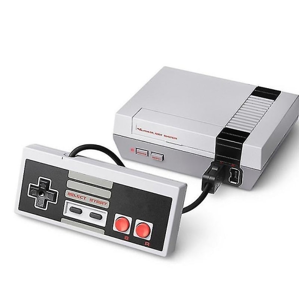 620 Retro Game Console Mini Classic Gaming System med 2 Nes Classic-controllere og indbyggede 620-spil, plug and play gammel videospilkonsol