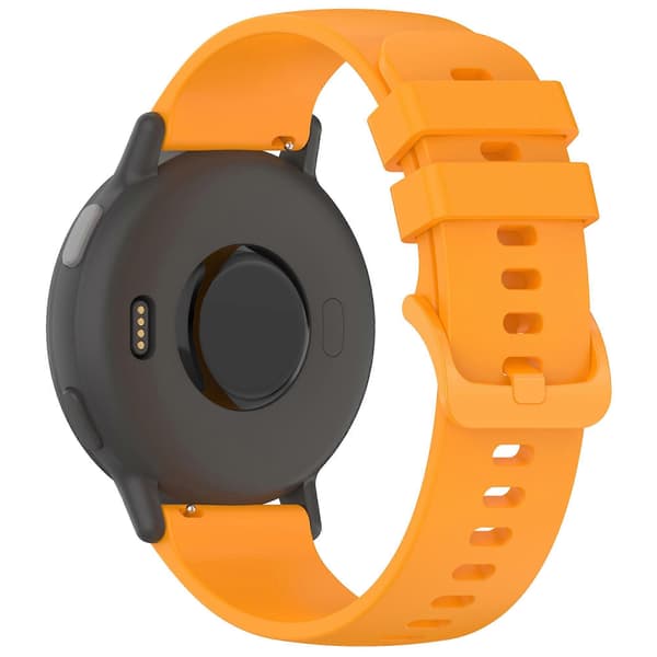 【BQ】Til Garmin vivoactive 5 Silikonebånd 20mm Quick Release Erstatningsrem Yellow