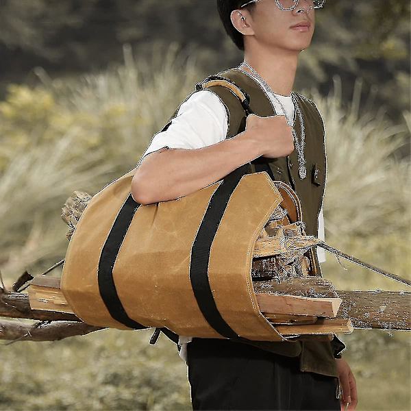 Log Carrier Bag Heavy Duty vandafvisende brænde Log Tote Bag Carrier