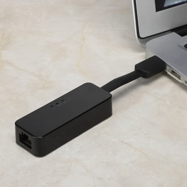Realtek 8153B Lavstrøms Gigabit USB-netværkskort (sort)