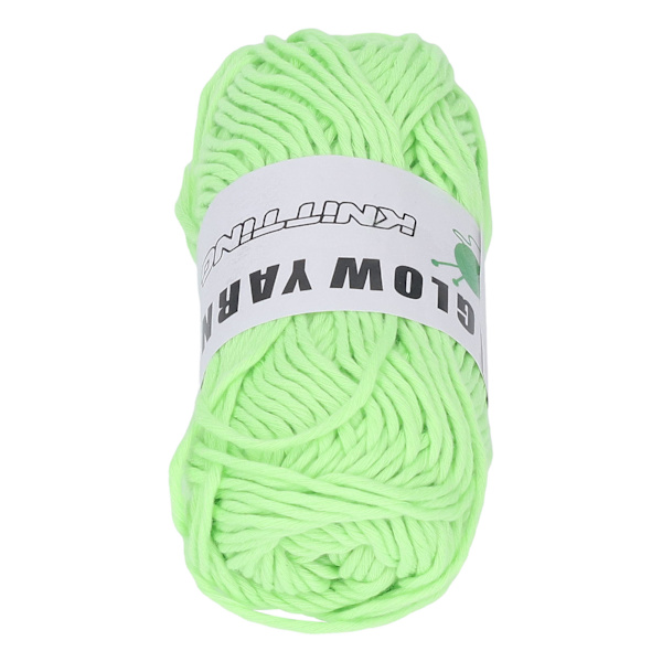 164ft Selvlysende Tyk Strikkegarn DIY Polyester Vævning Lysende Garn til Sweater Hat Tæppe Farve 2