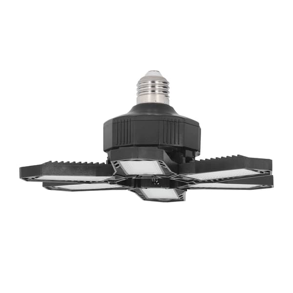LED Garagelys 1800LM 24W 6 Blade Foldbart Varmeaflednings Lagerlys 85-265V