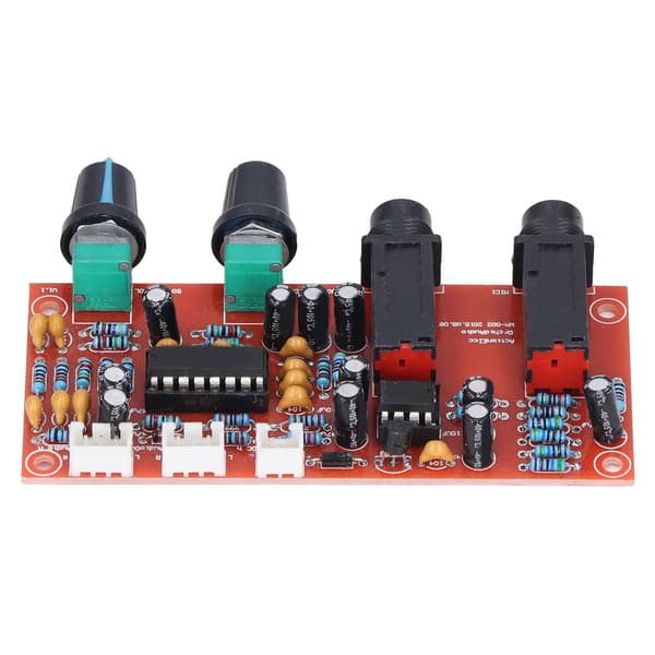 PT2399 Digital Mikrofonforstærker Modul Karaoke Audio Rumklangs Board DC12‑24V