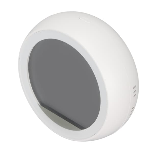 Hvid Smart Temperatur Fugtighedsmonitor Trådløst Termometer Hygrometer til Zigbee