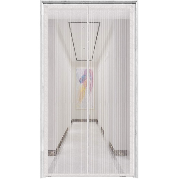 Magnetisk flue insektnet netgardin passer til dør op til 90x210cm