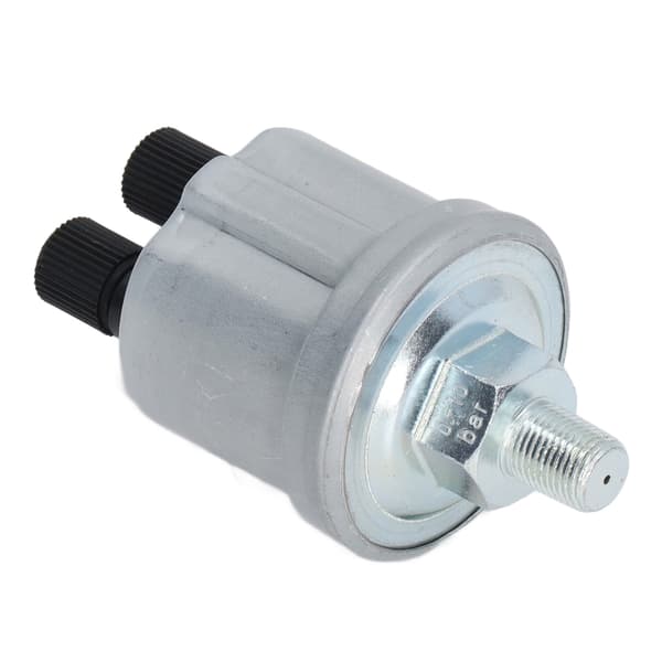 VDO 1/8 NPT 0-10Bar Oljetrykksensor i aluminiumslegering Dobbelthode Matt finish