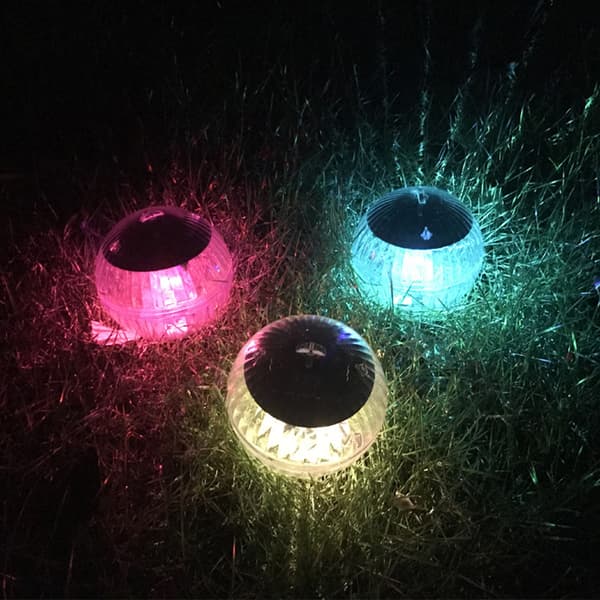 Solar Flydende Kuglelampe Vandtæt Multi Farve Pool Sø Have Dekoration