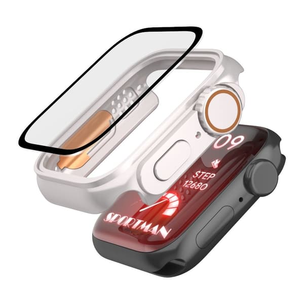 【BQ】Tech-Protect Appe Watch 44 mm Skal Defense360 Titanium 20