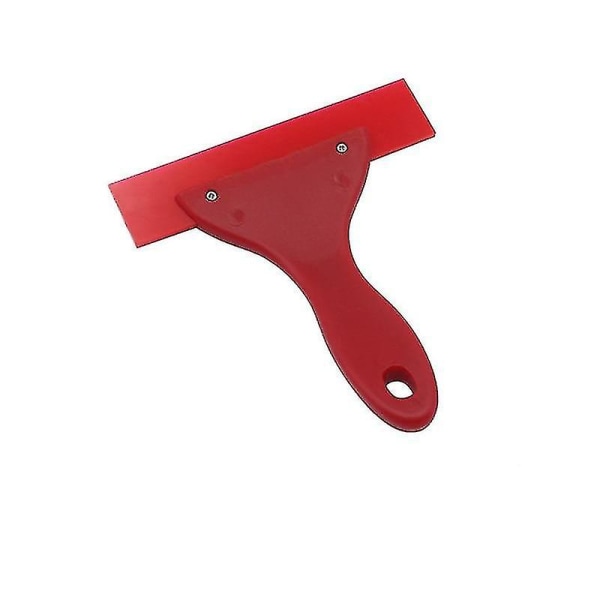 Værktøj til bilvask og vedligeholdelse Bilskønhedsværktøj Dobbeltlags okseseneskraber (rød)
