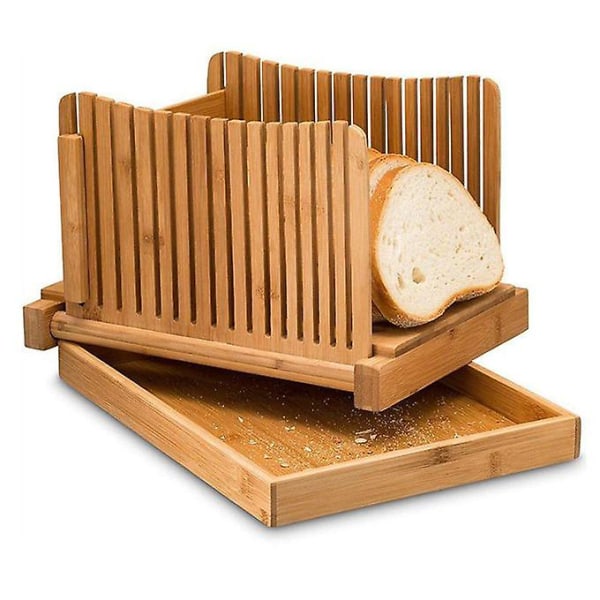 Bambu Brödskärare För Hemlagad Toast - Brödskiva av trä