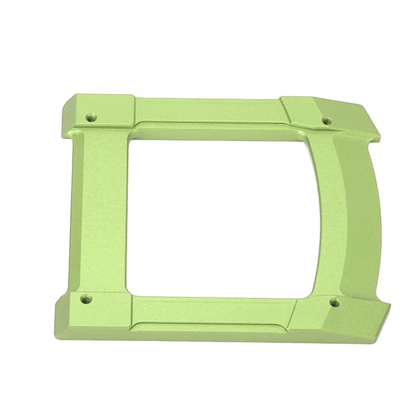 RC Glide Chassis Beskyttelse Armour Guard Aluminium Legering Tilbehørssæt Kit til 1/10 Biler Grøn
