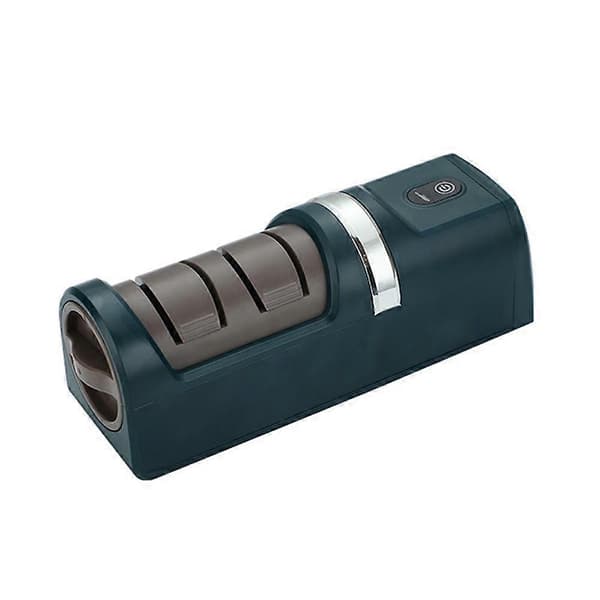 【BQ】USB Elektrisk Knivsliber, Multifunktionel Automatisk Husholdningssliber-sort black