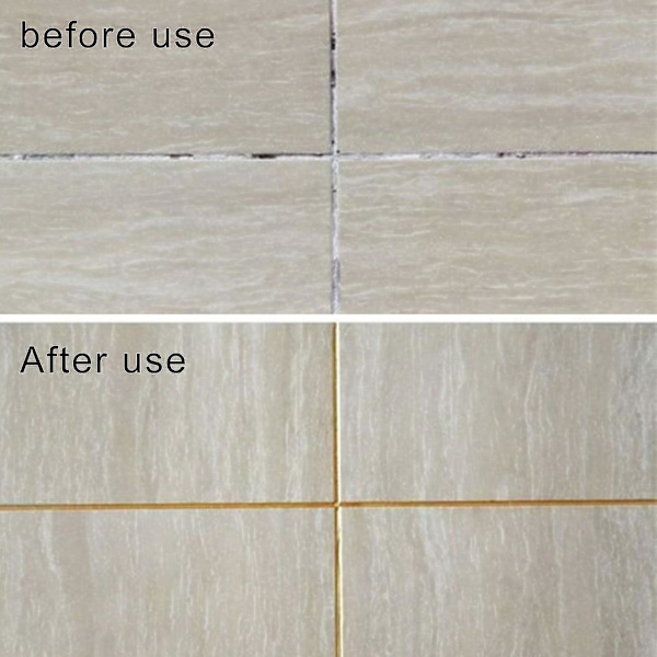 Grout Pen For Revives Restores Fliser I Køkken Bruser Badeværelse Vandtæt Hurtig Gray