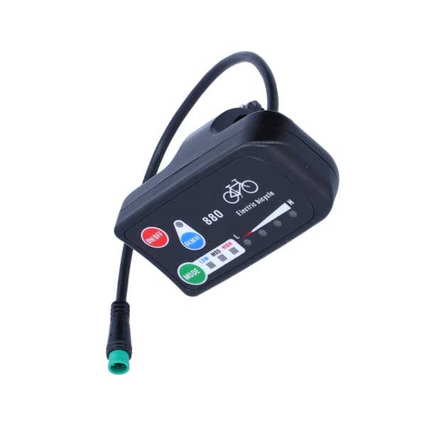 【BQ】Elcykeldisplay til KT-LED880 E-cykel 36V 48V Displaymåler E-cykeltilbehør