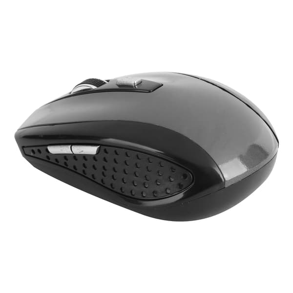 Justerbar DPI Grå Trådløs Mus til Notebook Gaming