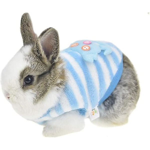 Varm fleece Kanin Kläder Söt litet djur Marsvin Chinchilla Iller Ängel Dräkt Tillbehör Outfit Hamster Iller Råtta Marsvin