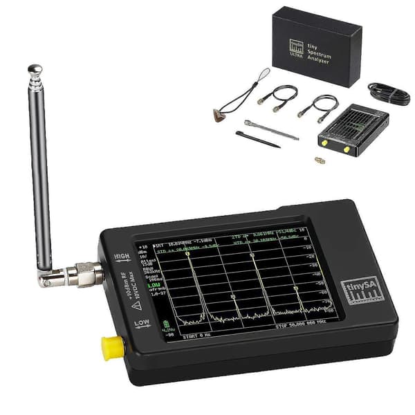 Tiny Spectrum Analyzer Tinysa Ultra 4\" Display 100khz-5.3ghz 32GB Kortilla